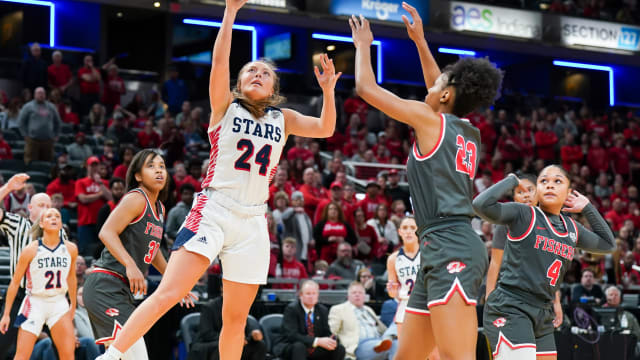 Indiana girls high school basketball: Bedford North Lawrence vs. Fishers from February 25, 2023